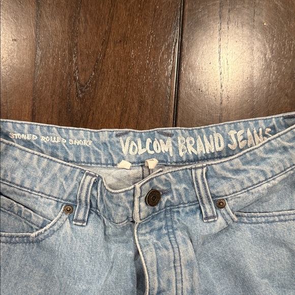 Volcom Light Blue Jean Shorts - Picture 2 of 5